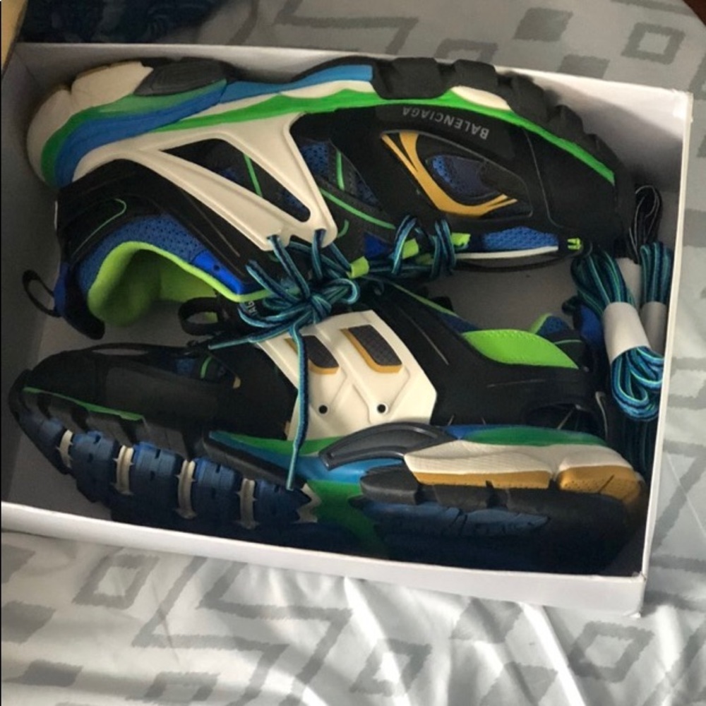 Balenciaga Men’s Track | color: Blue&Yellow